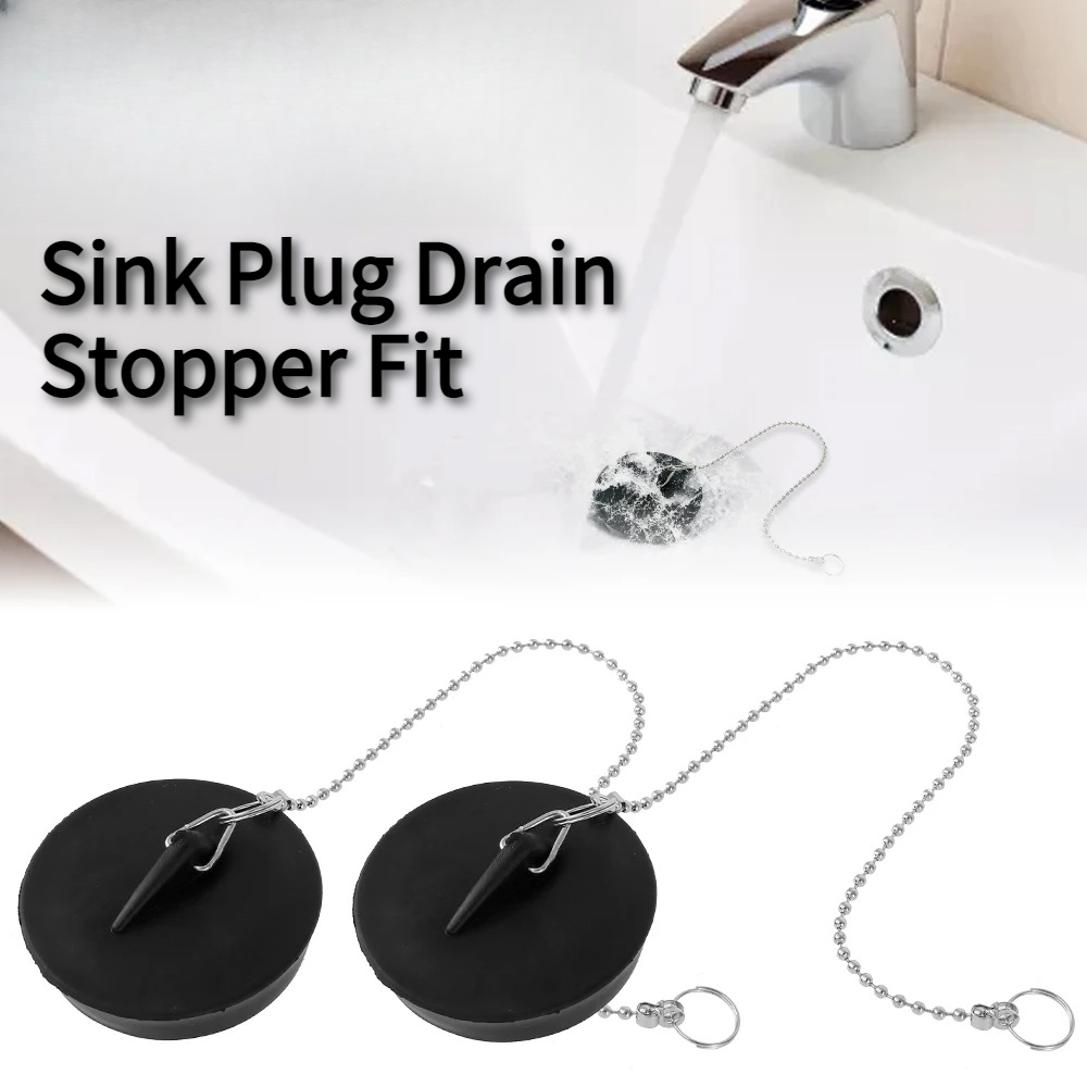 Drain Pipe Clip - 2/4/8 Buah Penutup Saluran Air Universal