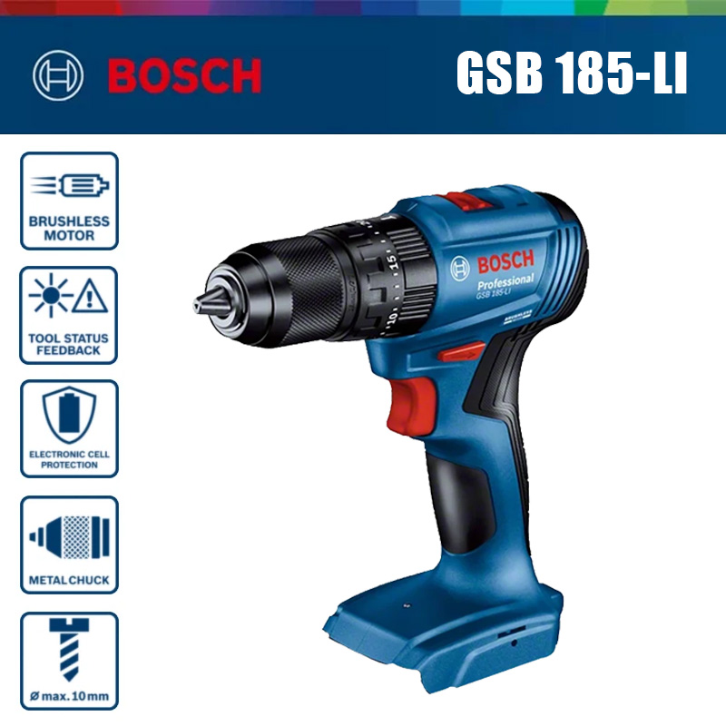 Bosch Drill Gsb 18V - Bosch GSB 185-LI 18V Bor Impact
