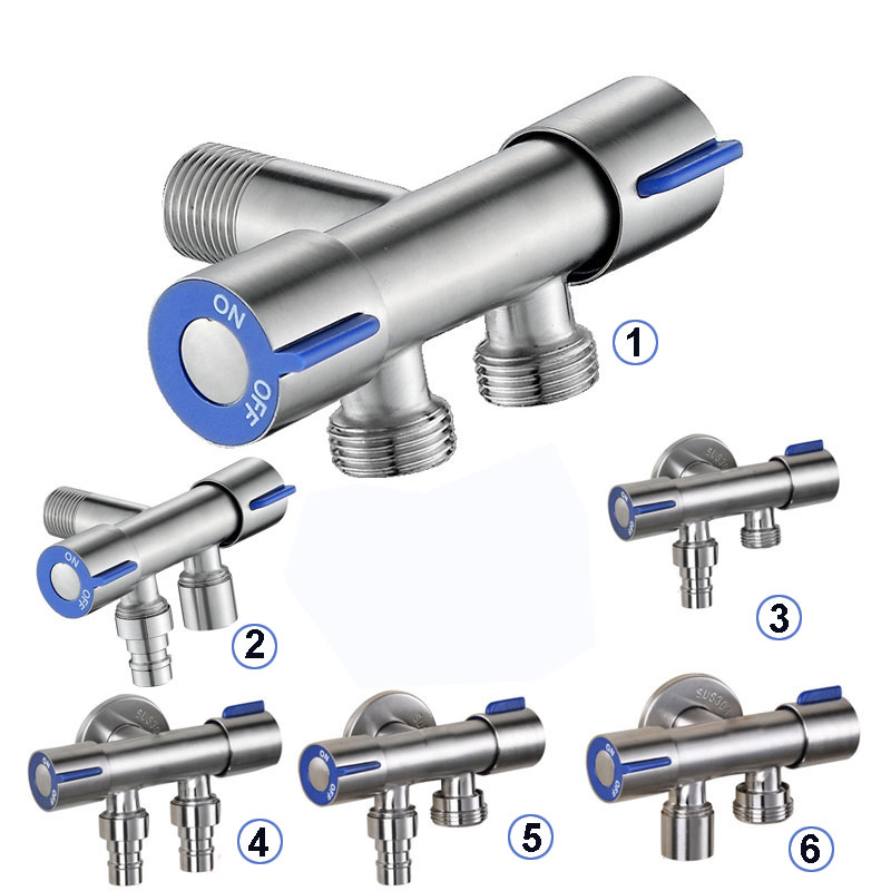 Toilet Fill Valve - Katup Baja Tahan Karat G1/2 304