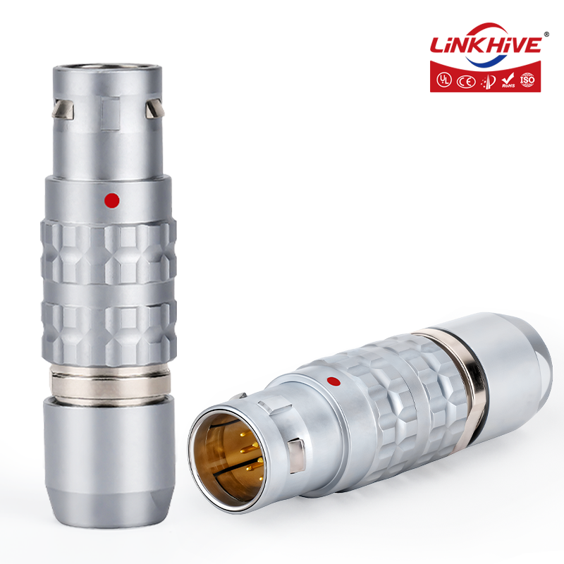 Push Fit Connector - Kompatibel dengan Konektor Circular LEMO FGG