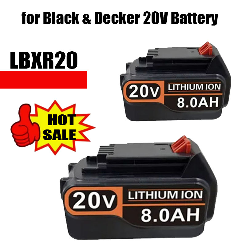 Black+Decker Tool 20V Max - Baterai Li-ion 20V 3.0Ah 4.0Ah 6.0Ah