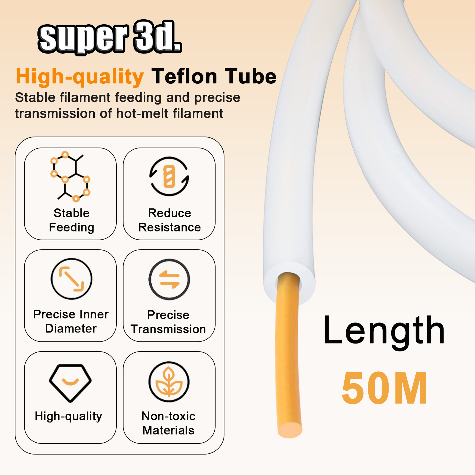 Pipa Teflon P2S untuk Printer  - Ptfe Tape Thread ulasan dan harga