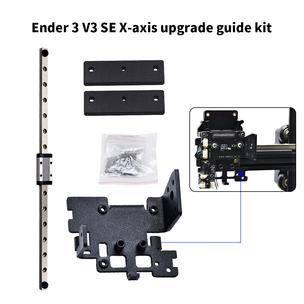 Kit Panduan Linear Ganda Sumbu - Creality Printer Ender 3 V3 ulasan dan harga