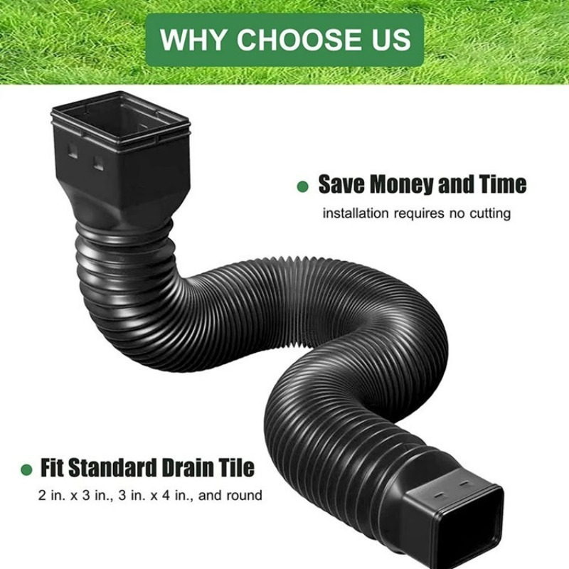 Ekstensi Downspout Fleksibel y - Flexible Hose Braided ulasan dan harga