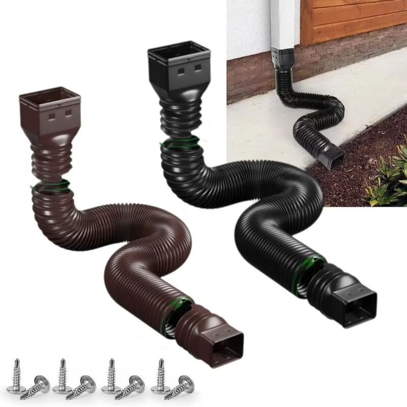 Ekstensi Downspout Fleksibel y - Flexible Hose Braided ulasan dan harga