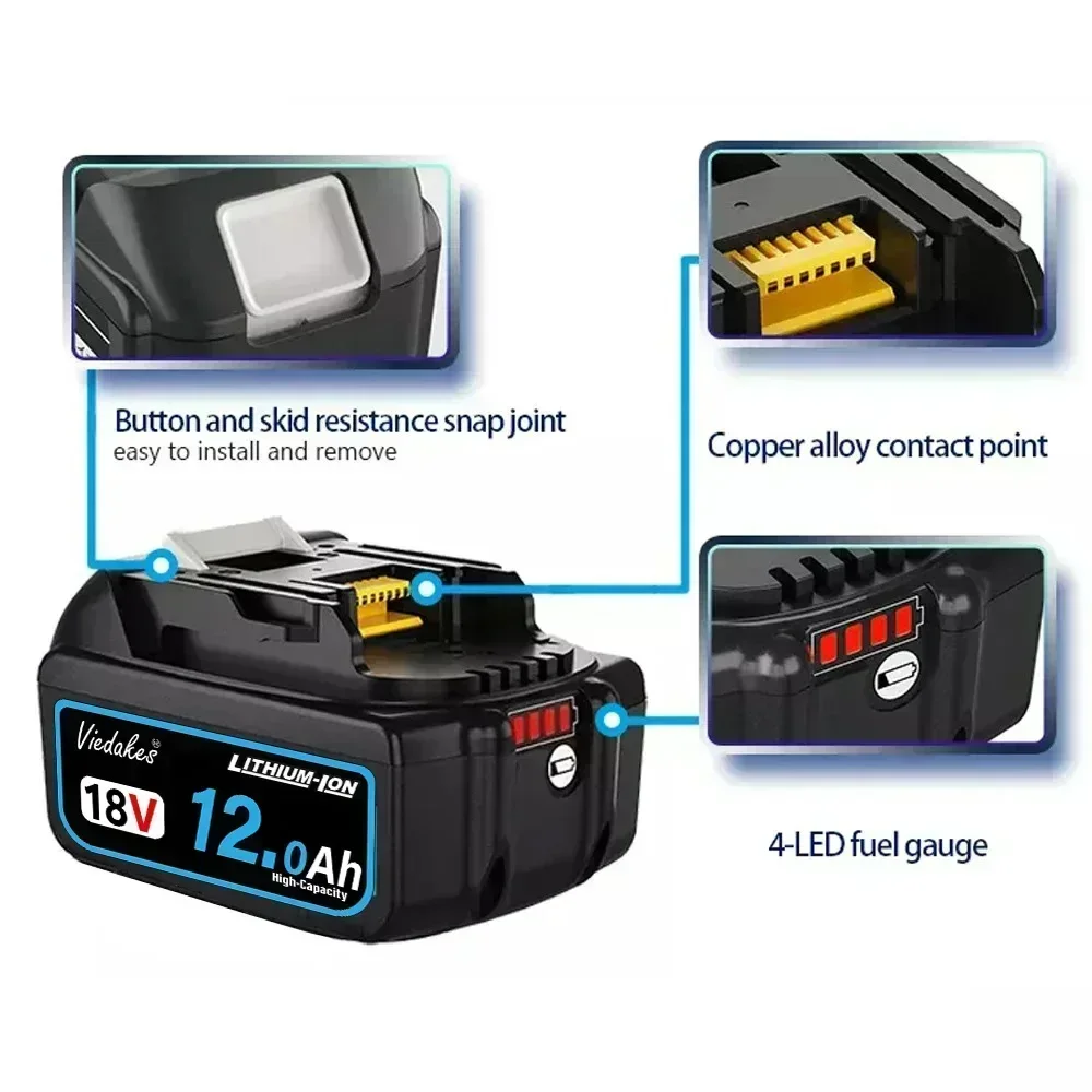 Untuk Baterai Makita 18V 12.0A - Makita Drill Ddf484 ulasan dan harga