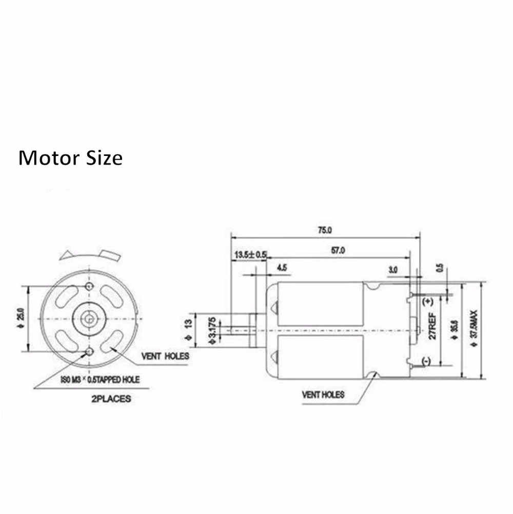 Suku Cadang DC RS550 Motor 13  - Bosch Drill Gsb 18V ulasan dan harga
